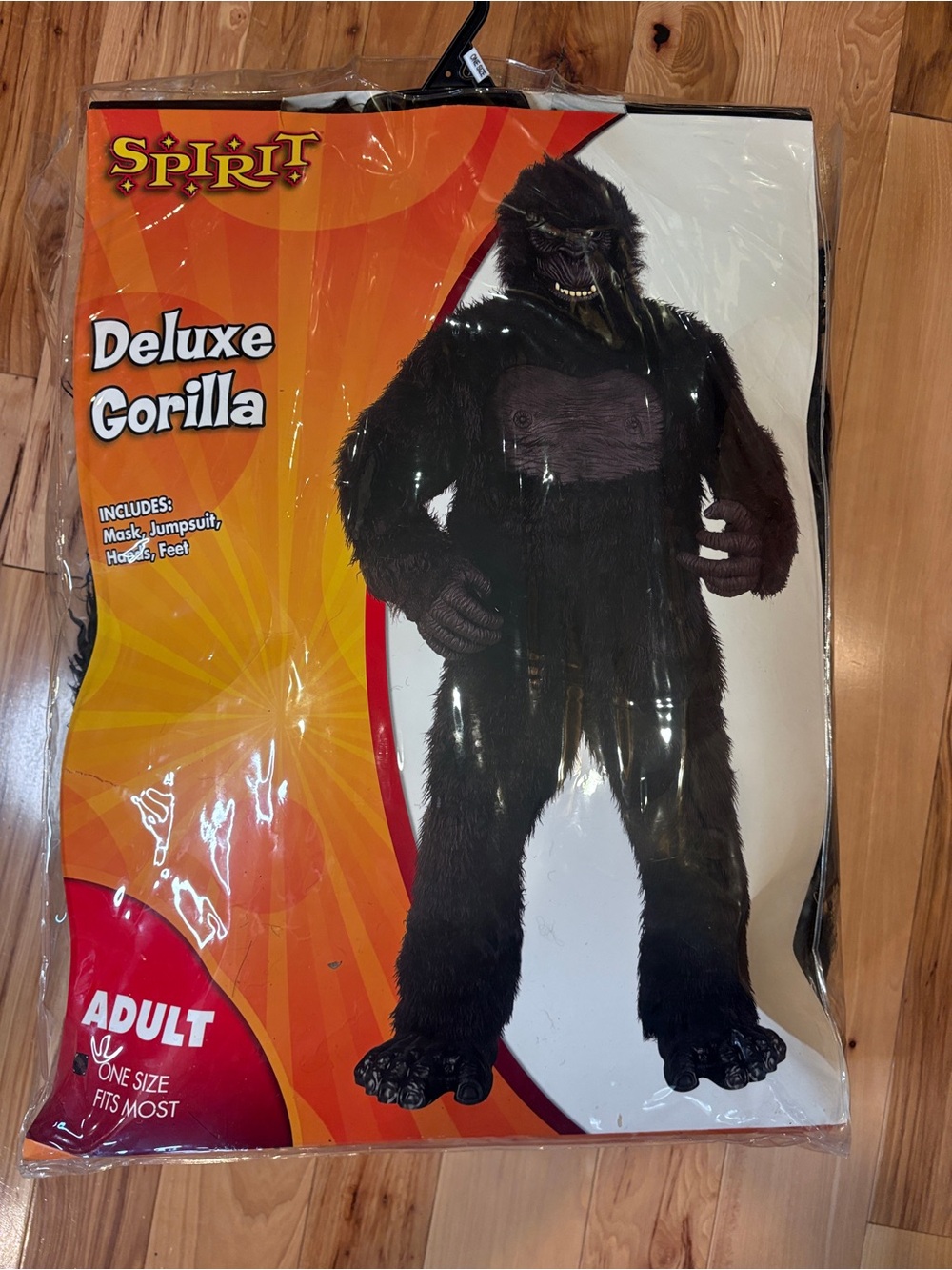 Gorilla costume ADULT size